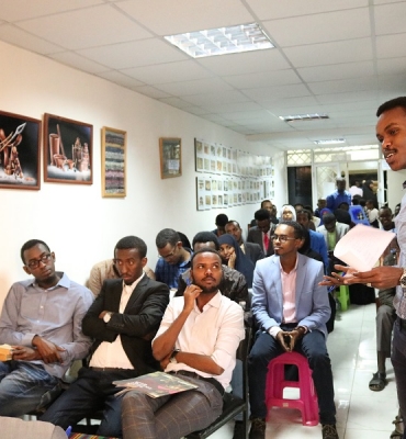 Promoting Somali authors